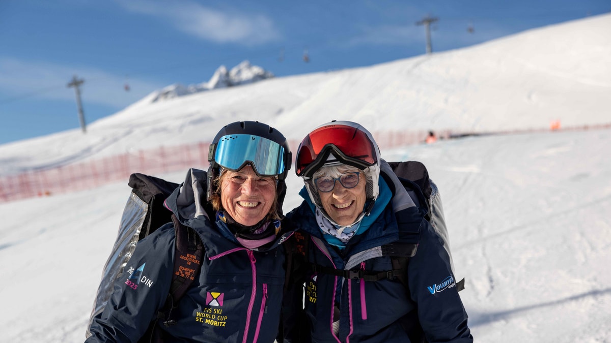 Verpflegung auf der Piste